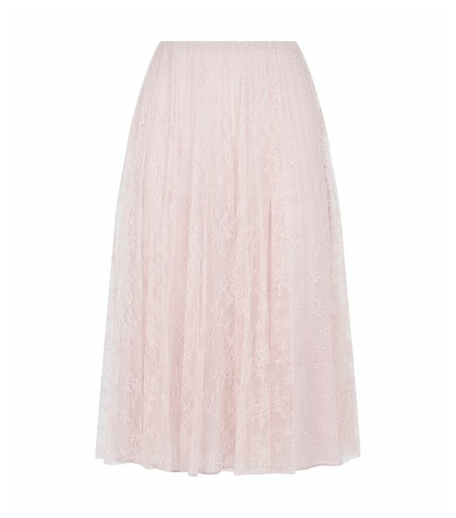 Chantilly Lace Midi Skirt