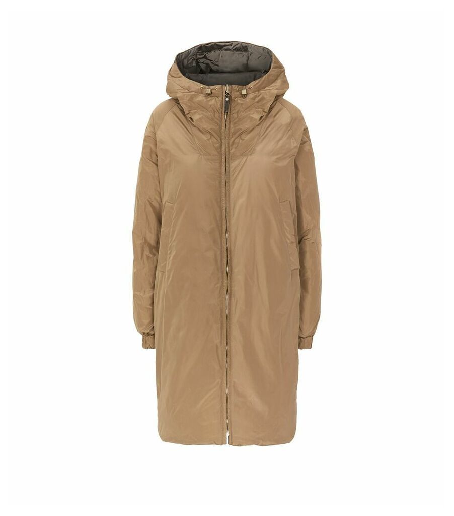 Reversible A-Line Hooded Parka