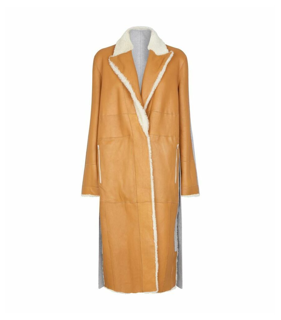 Shearling Reversible Coat