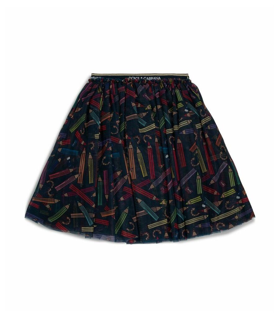 Graphic Tulle Skirt