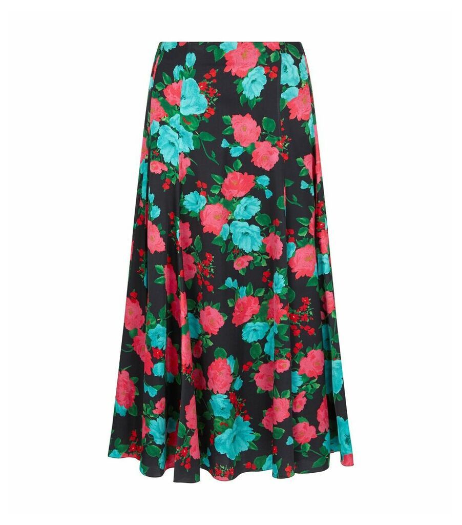 Vesper Floral Midi Skirt