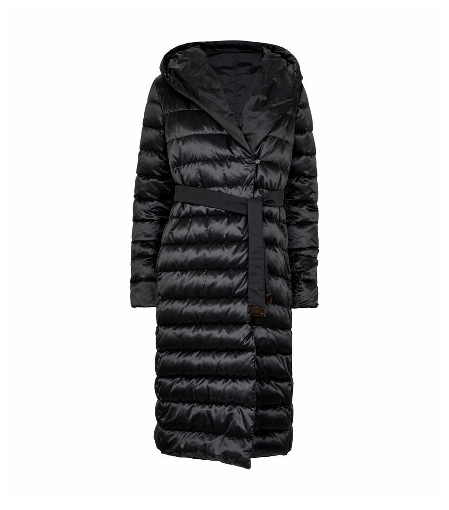 Reversible Belted Puffer Coat