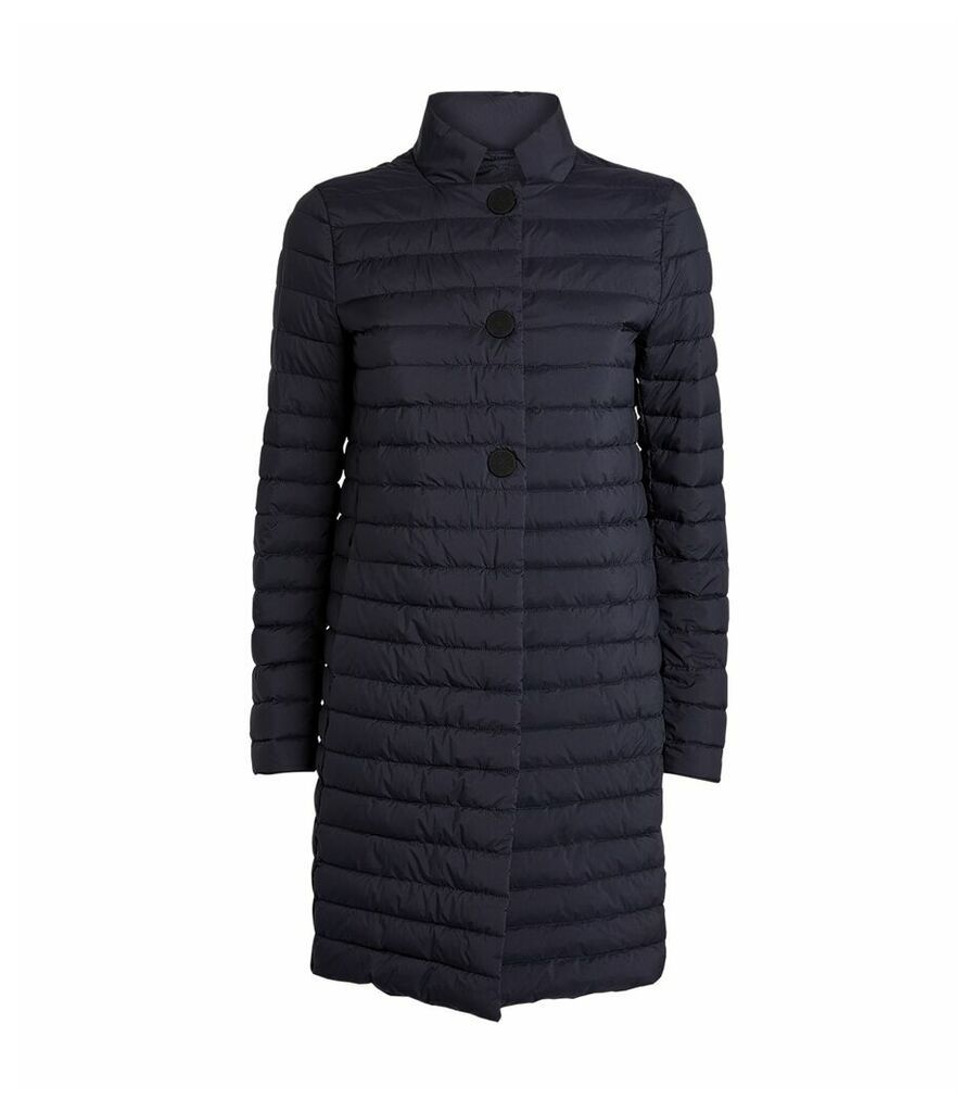 Collared Quilted Coat