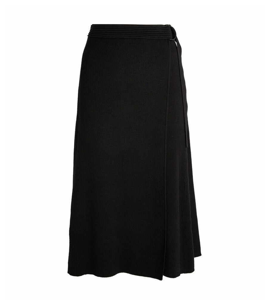 Hilary Wrap Midi Skirt