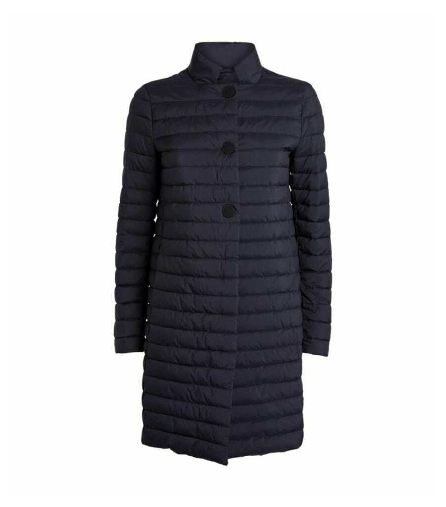 Herno Collared Quilted Coat