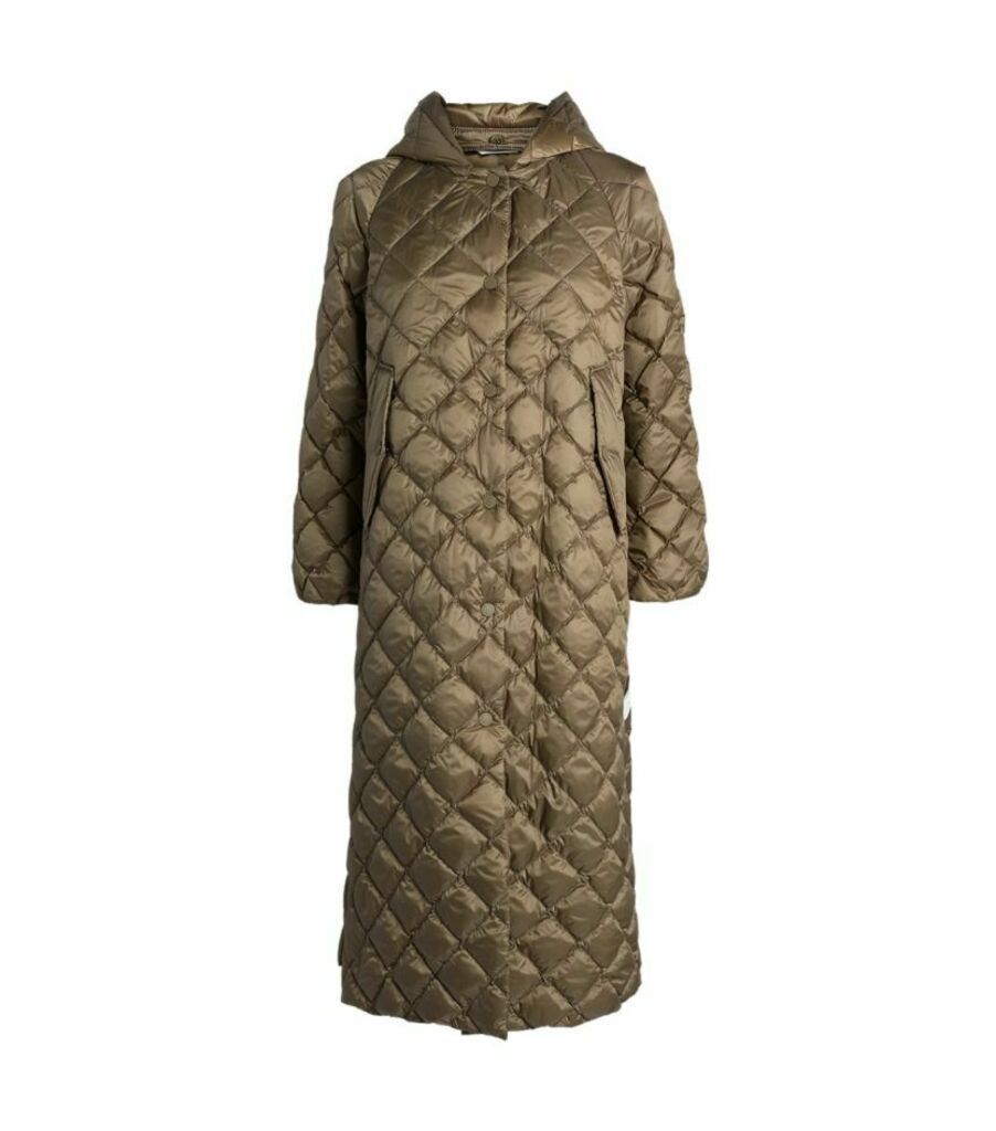 Weekend Max Mara Quilted Hooded Coat