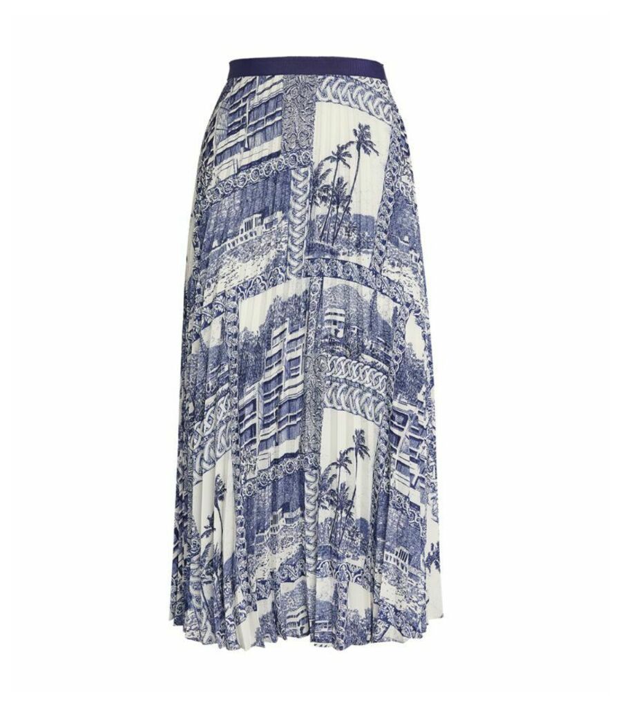 Claudie Pierlot Toile Print Midi Skirt