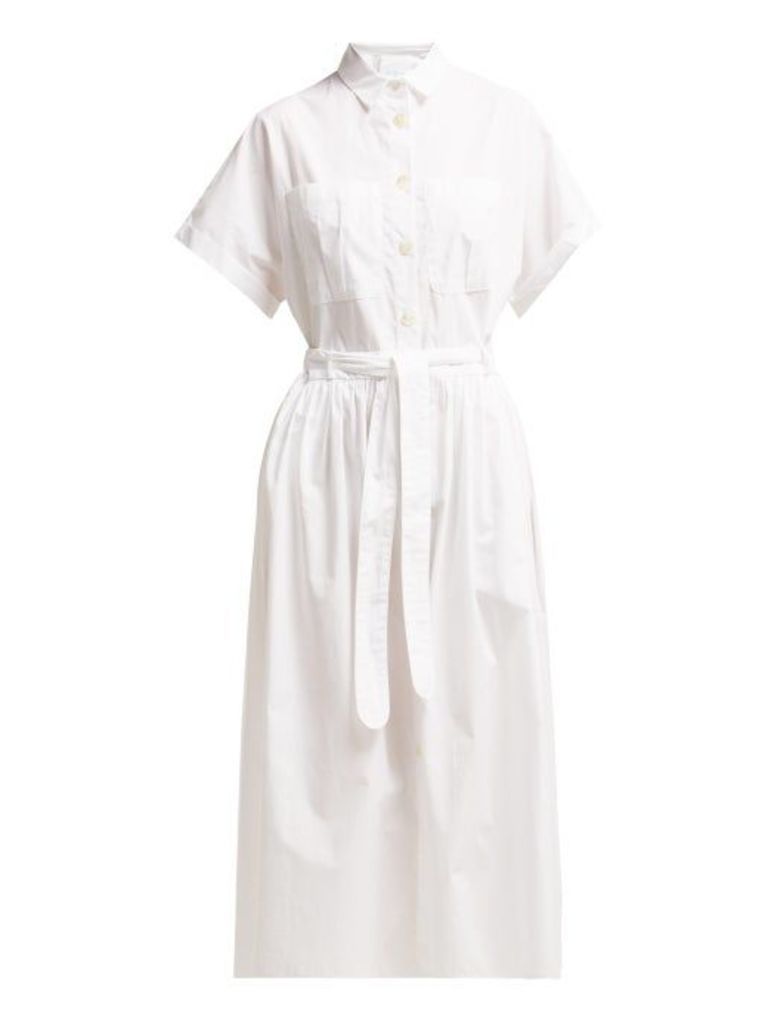 Loup Charmant - Pamlico Cotton Shirtdress - Womens - White
