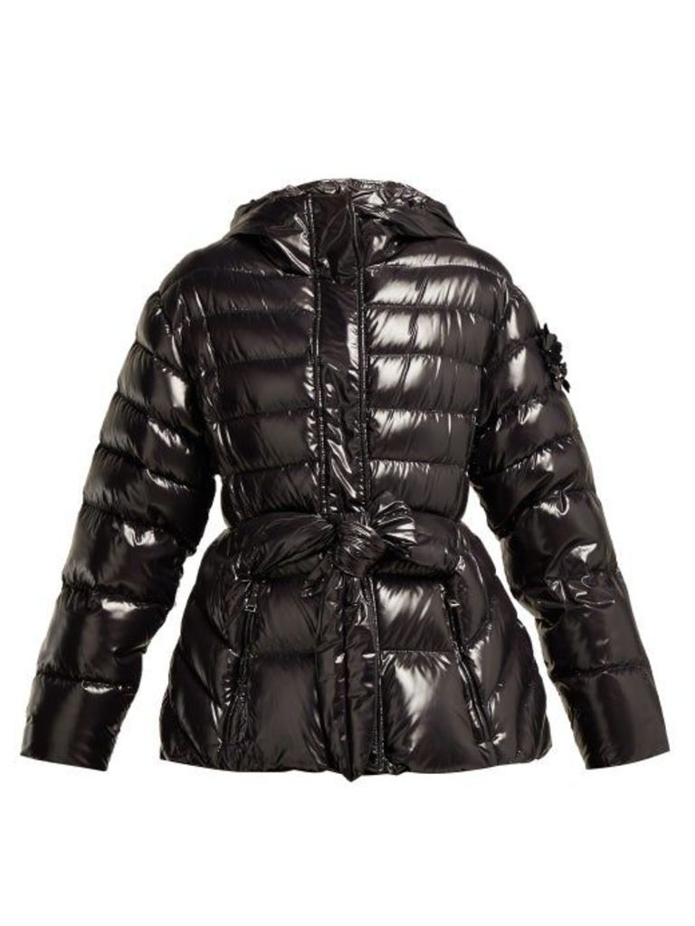 4 Moncler Simone Rocha - Lolly Down Filled Hooded Jacket - Womens - Black