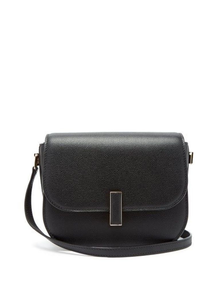 Valextra - Iside Cross-body Grained-leather Bag - Womens - Black