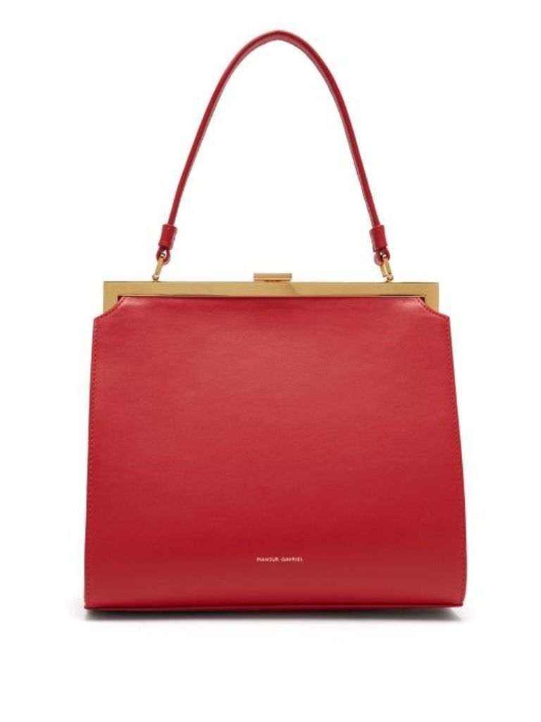 Mansur Gavriel - Elegant Leather Bag - Womens - Red