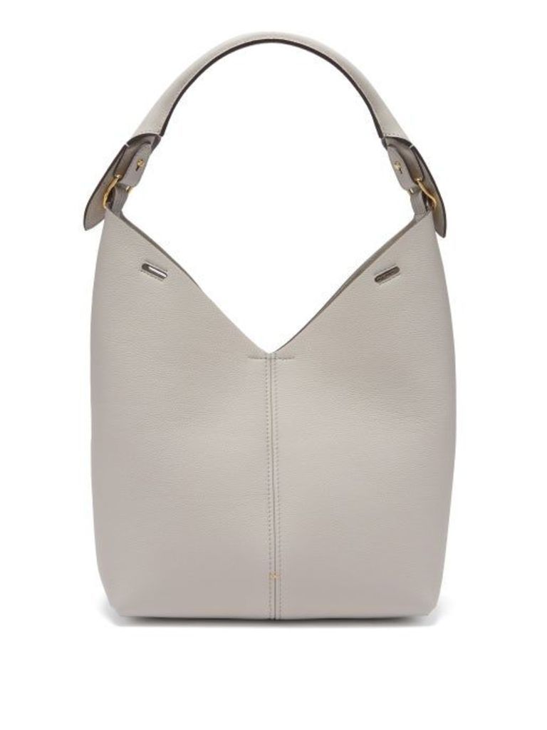 Anya Hindmarch - Build A Bag Grained Leather Tote Bag - Womens - White
