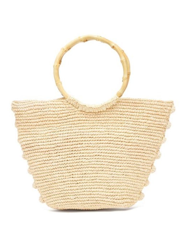 Sensi Studio - Woven Toquilla-straw Basket Bag - Womens - Brown