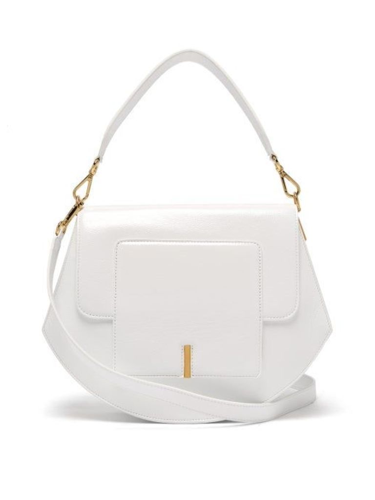 Wandler - Al Lacquered-leather Cross-body Bag - Womens - White