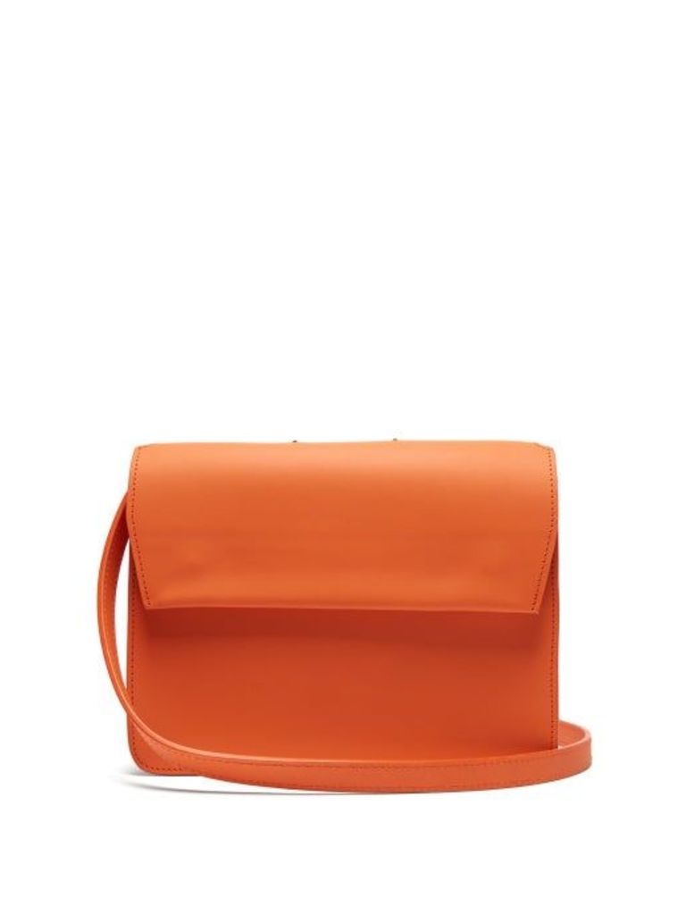 Pb 0110 - Ab83 Leather Shoulder Bag - Womens - Orange Multi