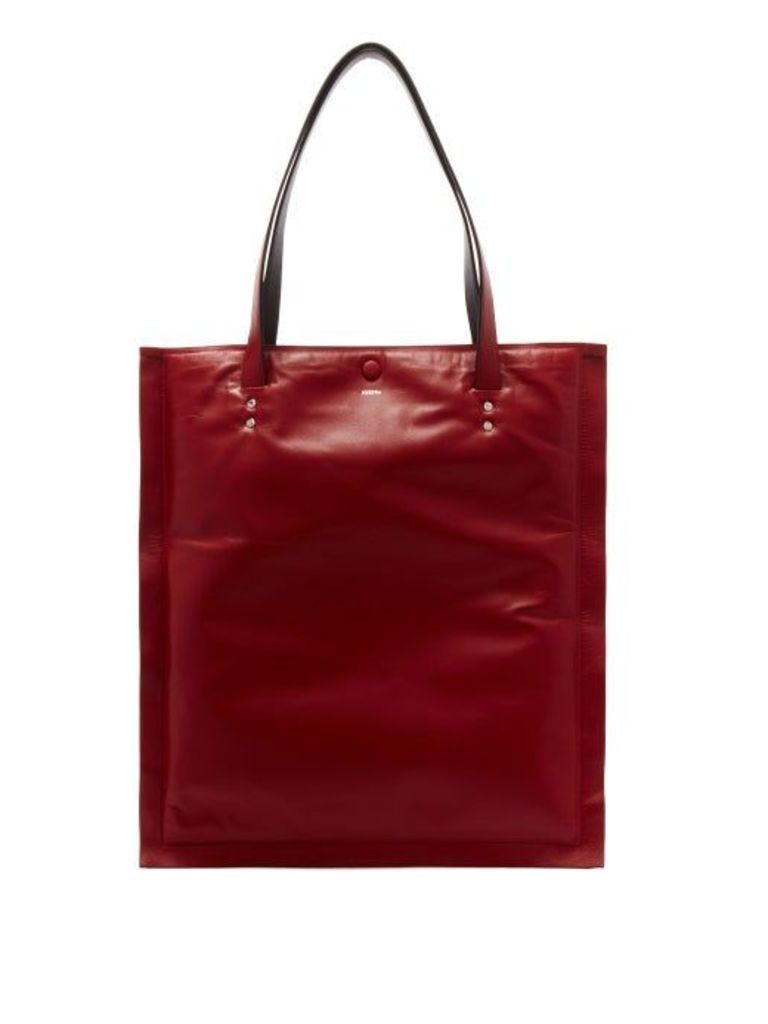 Joseph - Marcel Pillow Padded Leather Tote - Womens - Red