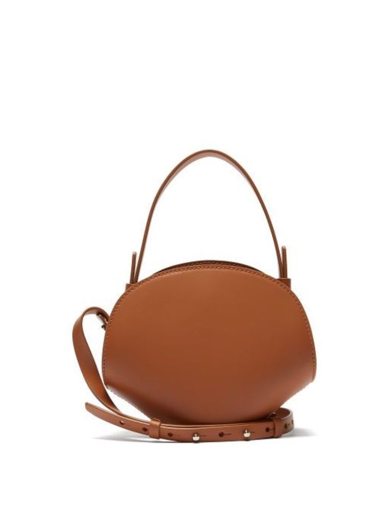 Nico Giani - Amelia Mini Leather Top Handle Bag - Womens - Tan