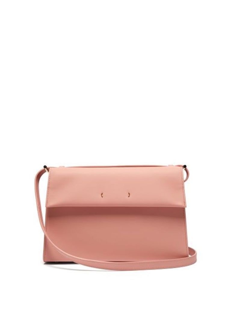 Pb 0110 - Ab 69 Leather Shoulder Bag - Womens - Light Pink