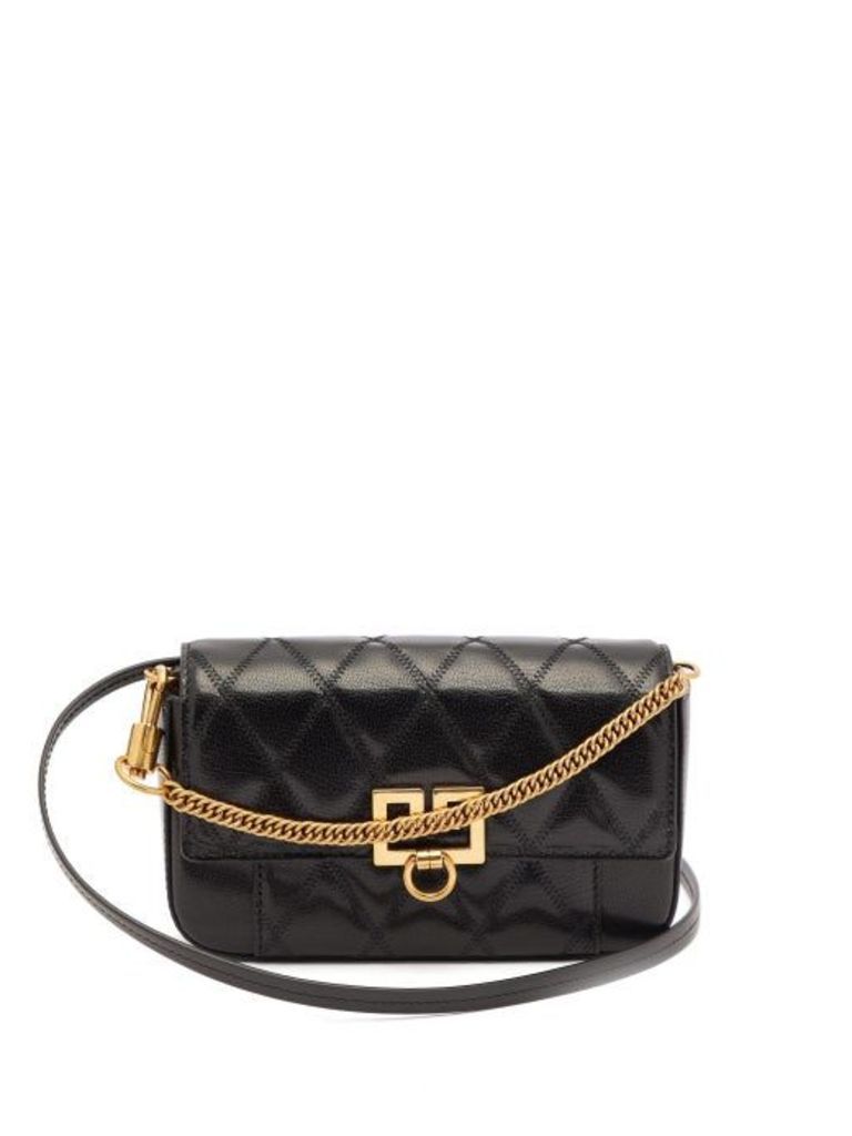 Givenchy - Gv3 Mini Leather Cross-body Bag - Womens - Black
