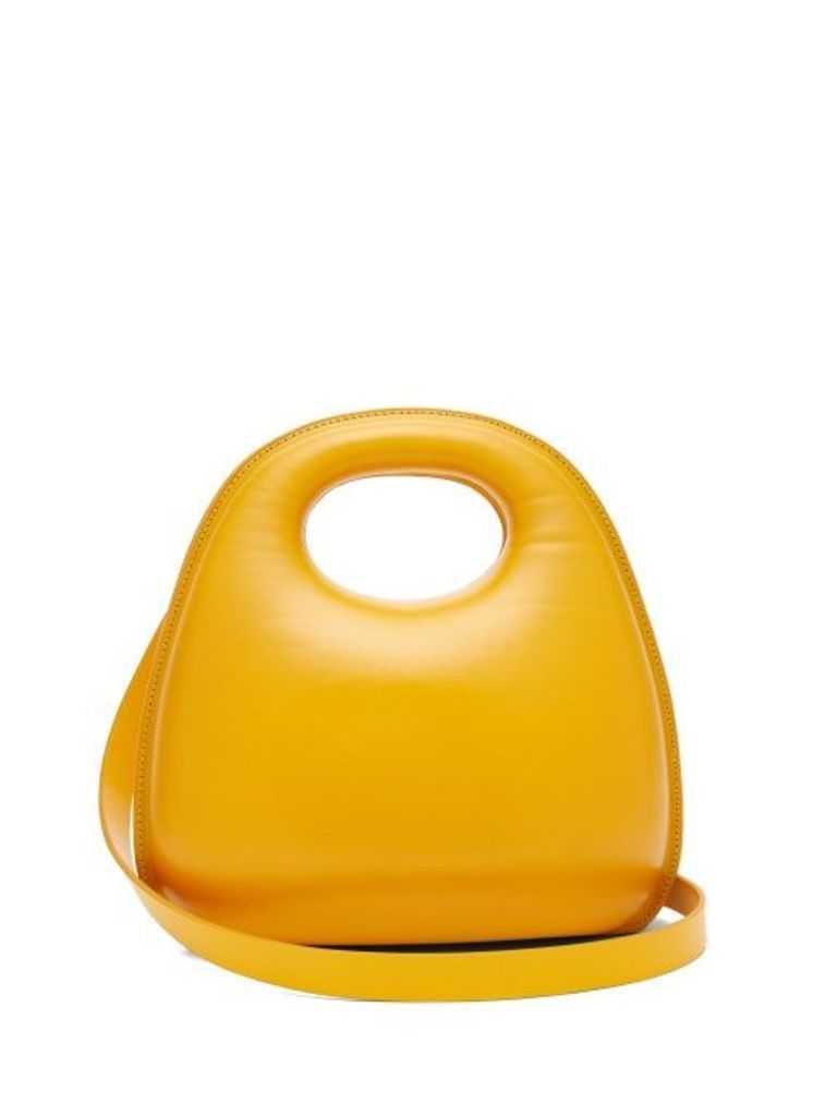 Lemaire - Egg Smooth-leather Bag - Womens - Yellow
