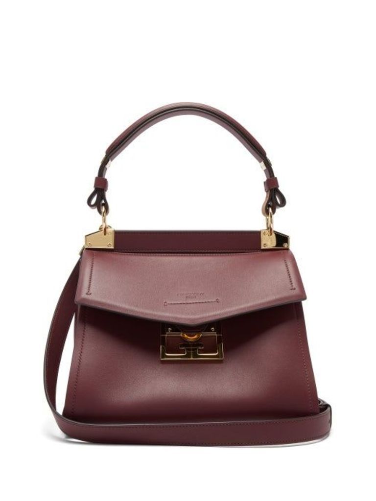 Givenchy - Mystic Small Leather Shoulder Bag - Womens - Burgundy