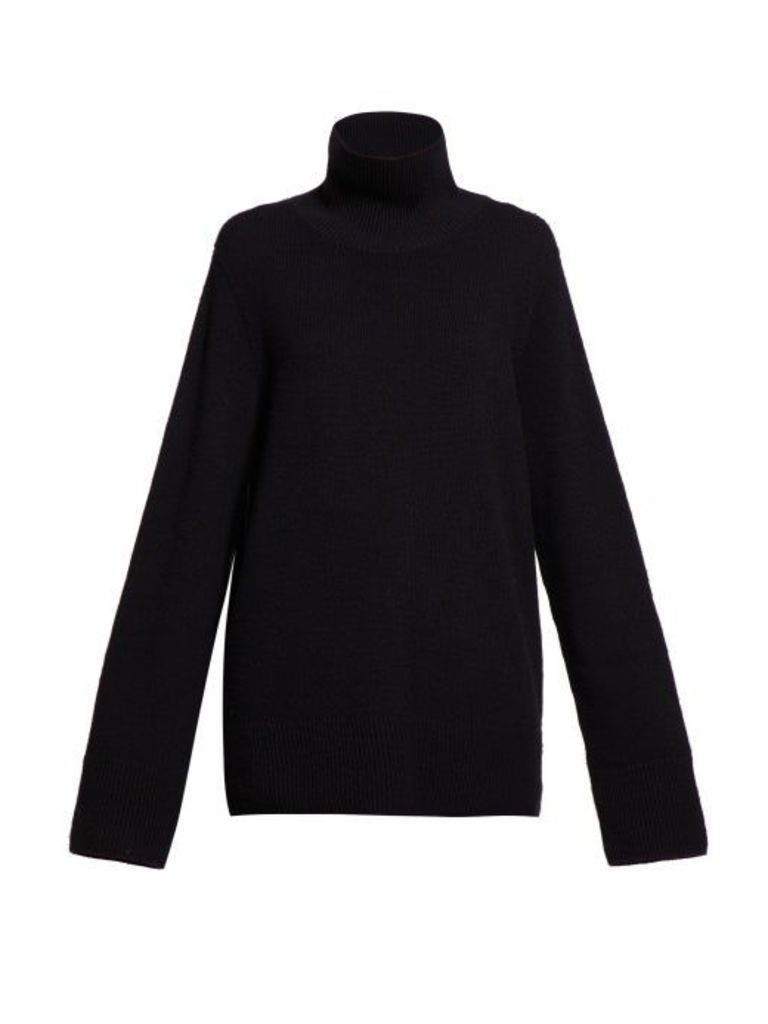 The Row - Vaya Roll-neck Sweater - Womens - Black