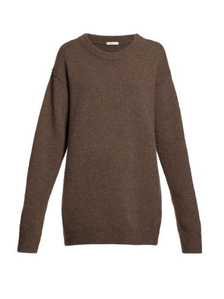 The Row - Vaya Oversized Cashmere Sweater - Womens - Brown