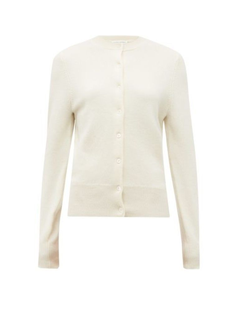 Extreme Cashmere - No. 99 Little Stretch-cashmere Cardigan - Womens - Ivory