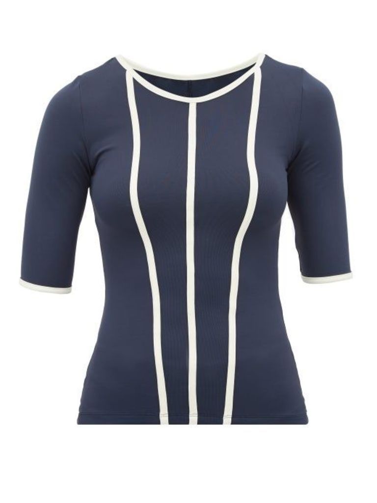Ernest Leoty - Constance Performance Top - Womens - Navy White