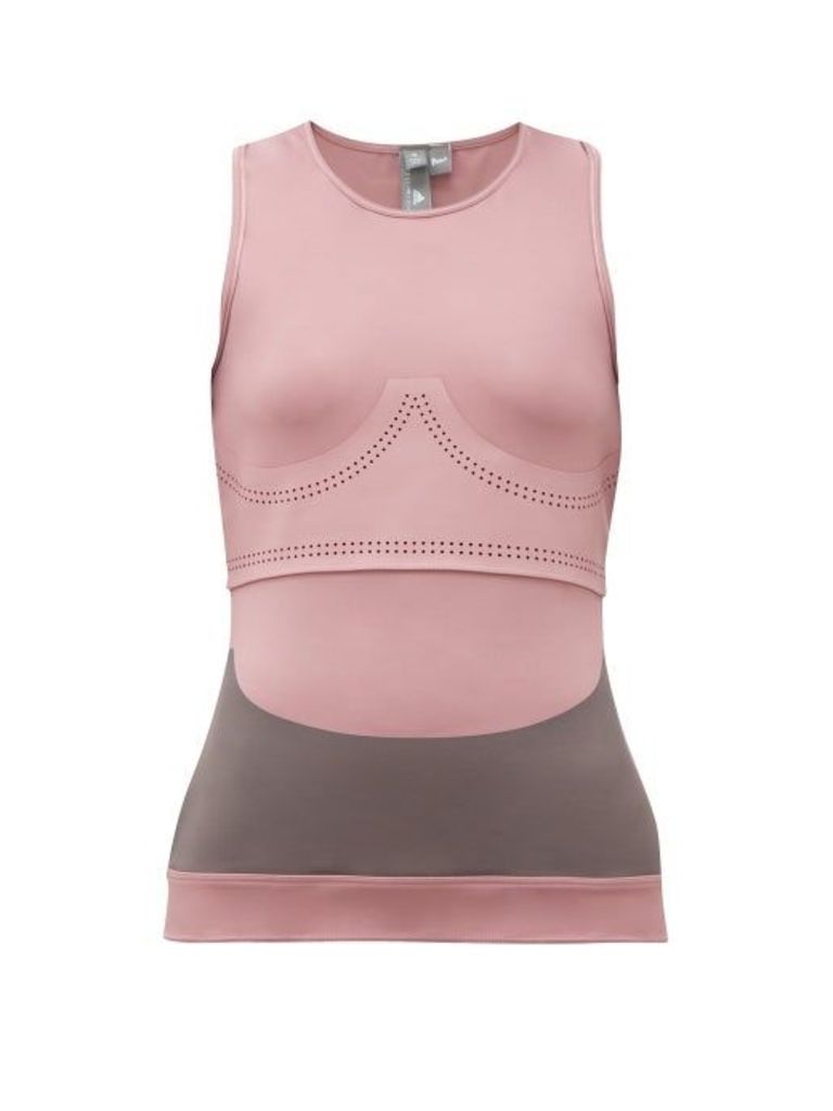 Adidas By Stella Mccartney - Fitsense+ Performance Tank Top - Womens - Pink
