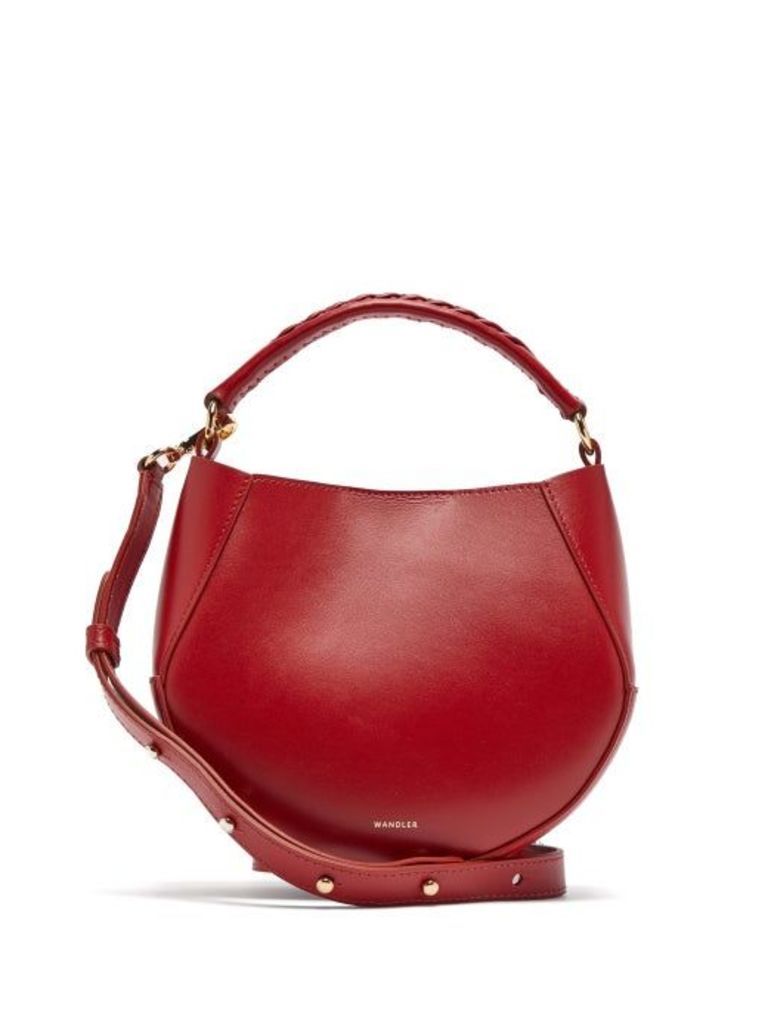 Wandler - Corsa Mini Leather Tote Bag - Womens - Red