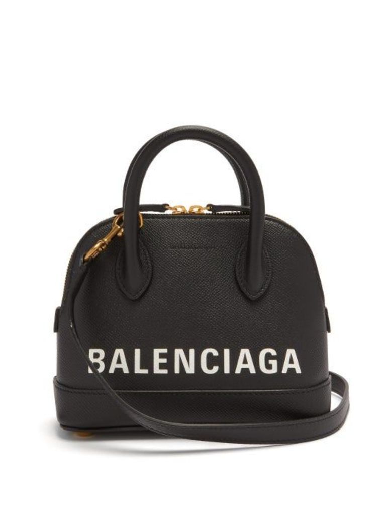 Balenciaga - Ville Xxs Leather Cross Body Bag - Womens - Black