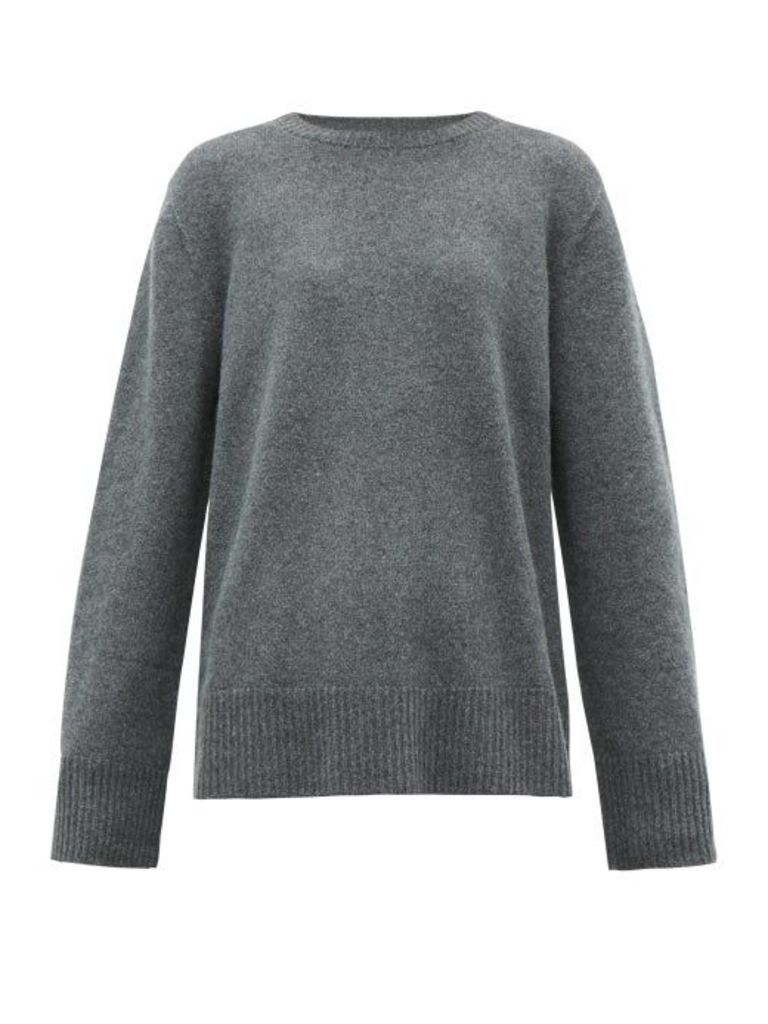 The Row - Sibel Oversized Wool-blend Sweater - Womens - Grey