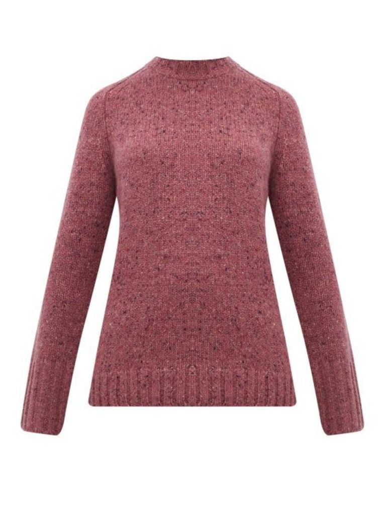 Gabriela Hearst - Donegal Marled Cashmere Sweater - Womens - Pink