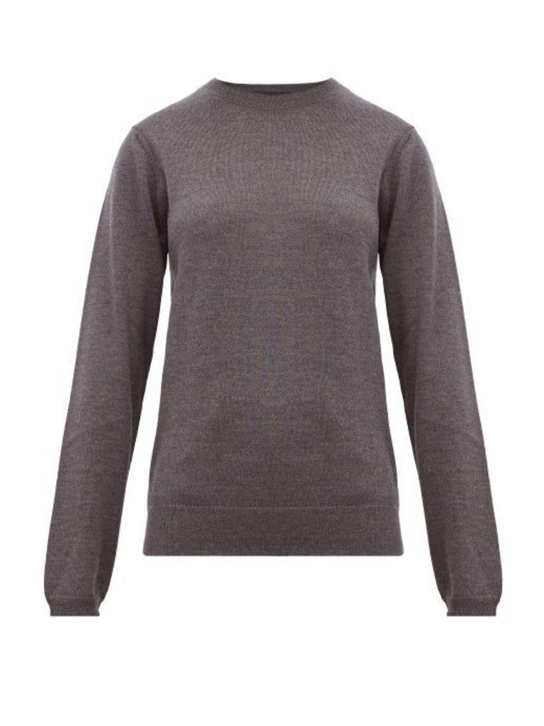 A.p.c. - Savannah Merino-wool Sweater - Womens - Grey