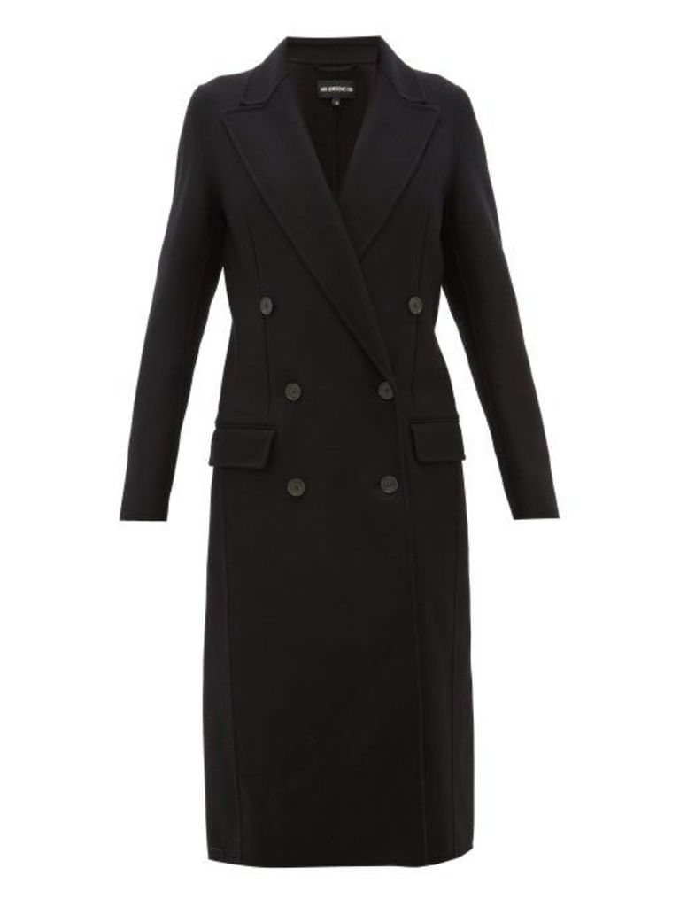 Ann Demeulemeester - Double-faced Wool-blend Coat - Womens - Black