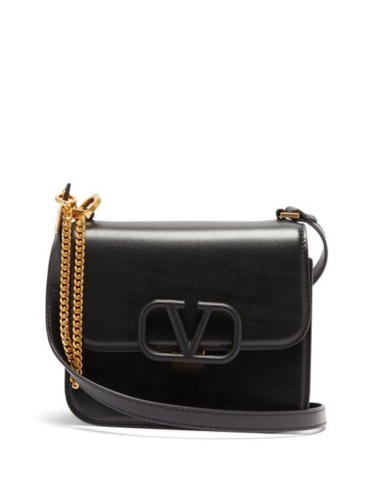 Valentino - V-sling Small Leather Shoulder Bag - Womens - Black