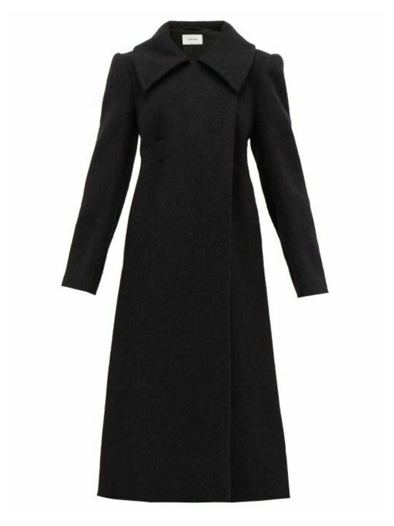 Lemaire - Longline Wool-blend Coat - Womens - Black
