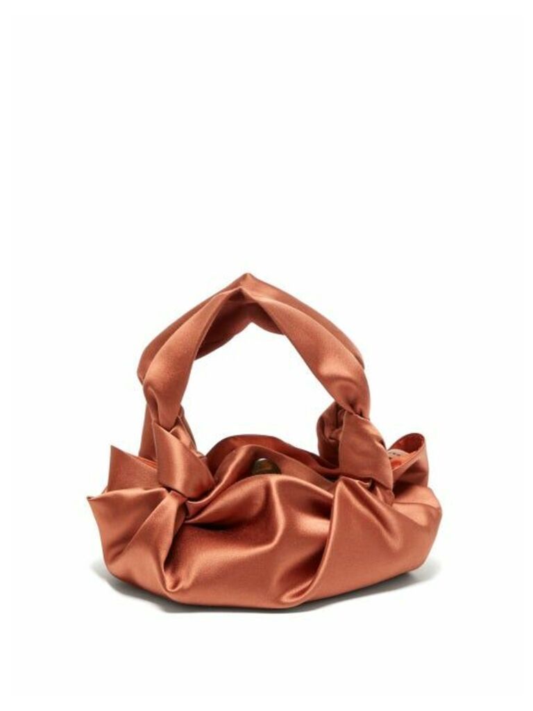 The Row - The Ascot Satin Clutch - Womens - Coral