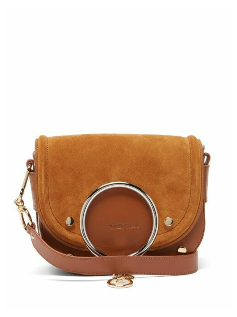 See By Chloé - Mara Leather And Suede Cross-body Bag - Womens - Tan