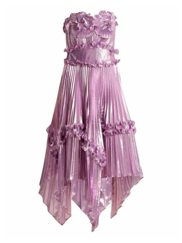 Zandra Rhodes - Archive Ii The 1977 Sunray Gown - Womens - Pink