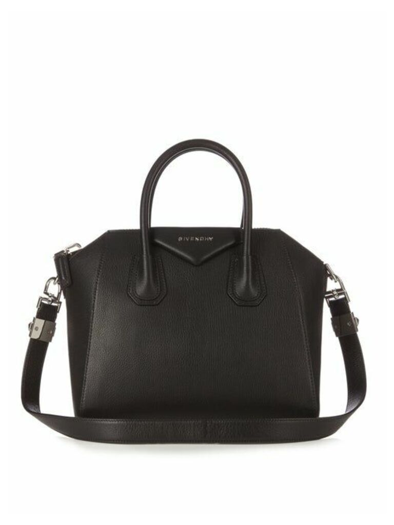 Givenchy - Antigona Small Leather Bag - Womens - Black