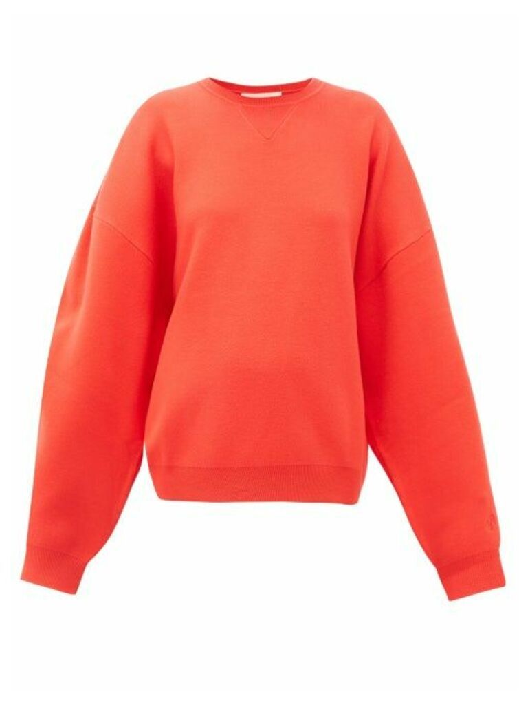 Roksanda - Karuo Dropped-sleeve Sweatshirt - Womens - Red
