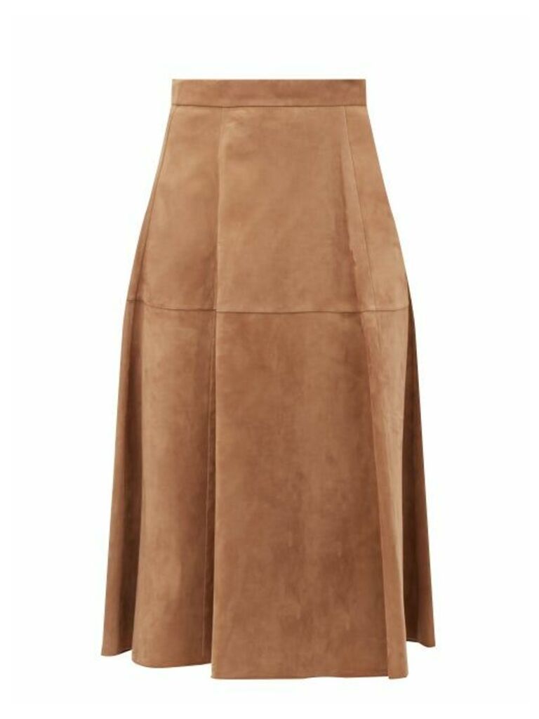 S Max Mara - Onore Skirt - Womens - Mid Brown