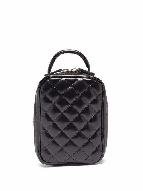 Junya Watanabe - Quilted Faux-leather Bag - Womens - Black