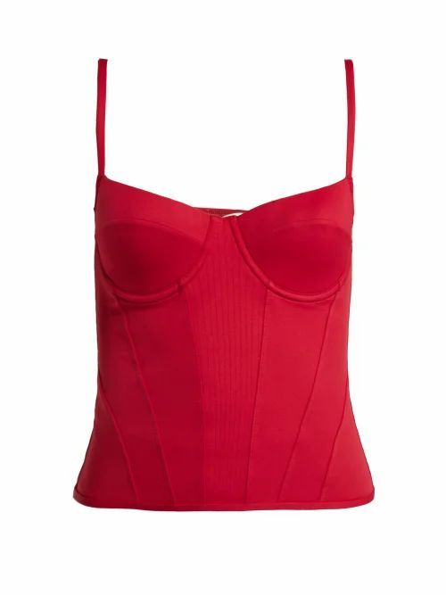 Ernest Leoty - Romy Corset Top - Womens - Red