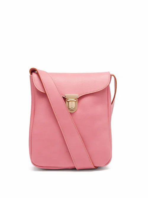 Gabriel For Sach - Zurroncito Leather Shoulder Bag - Womens - Pink