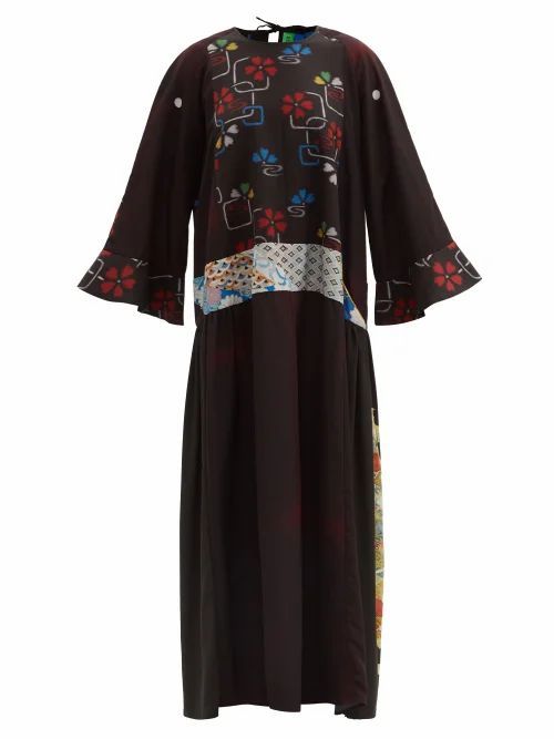 One-of-a-kind Vintage-silk Maxi Dress - Womens - Multi