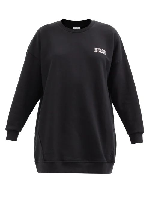 Software Organic Cotton-blend Jersey Sweatshirt - Womens - Black