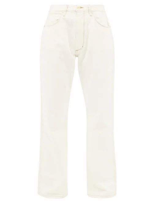 X Ilona Hammer Straight-leg Jeans - Womens - White